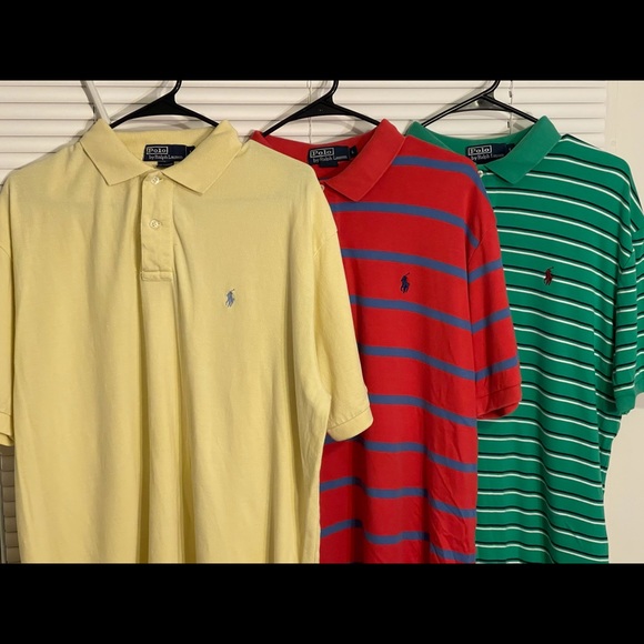 Polo Ralph Lauren Other - 3 Polo by Ralph Lauren large short sleeve shirts
